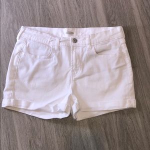 OLD NAVY white jean shorts